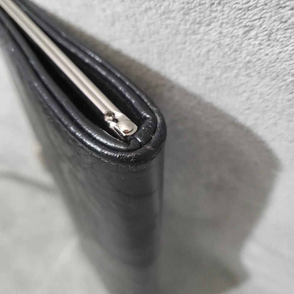 Style & Co Vegan Clutch Black - Picture 10 of 11